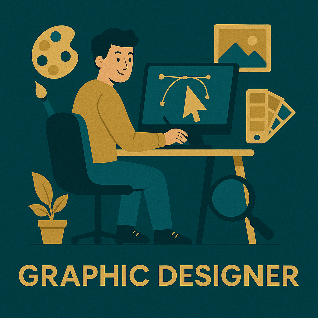 High-quality graphic designer working on professional branding, modern digital artwork, and creative marketing visuals for businesses looking to enhance their online presence.